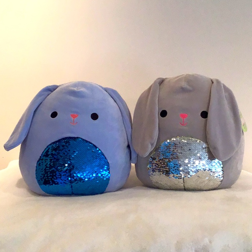 Squishmallow Blake, Buttons Bunny Bundle 12 inch